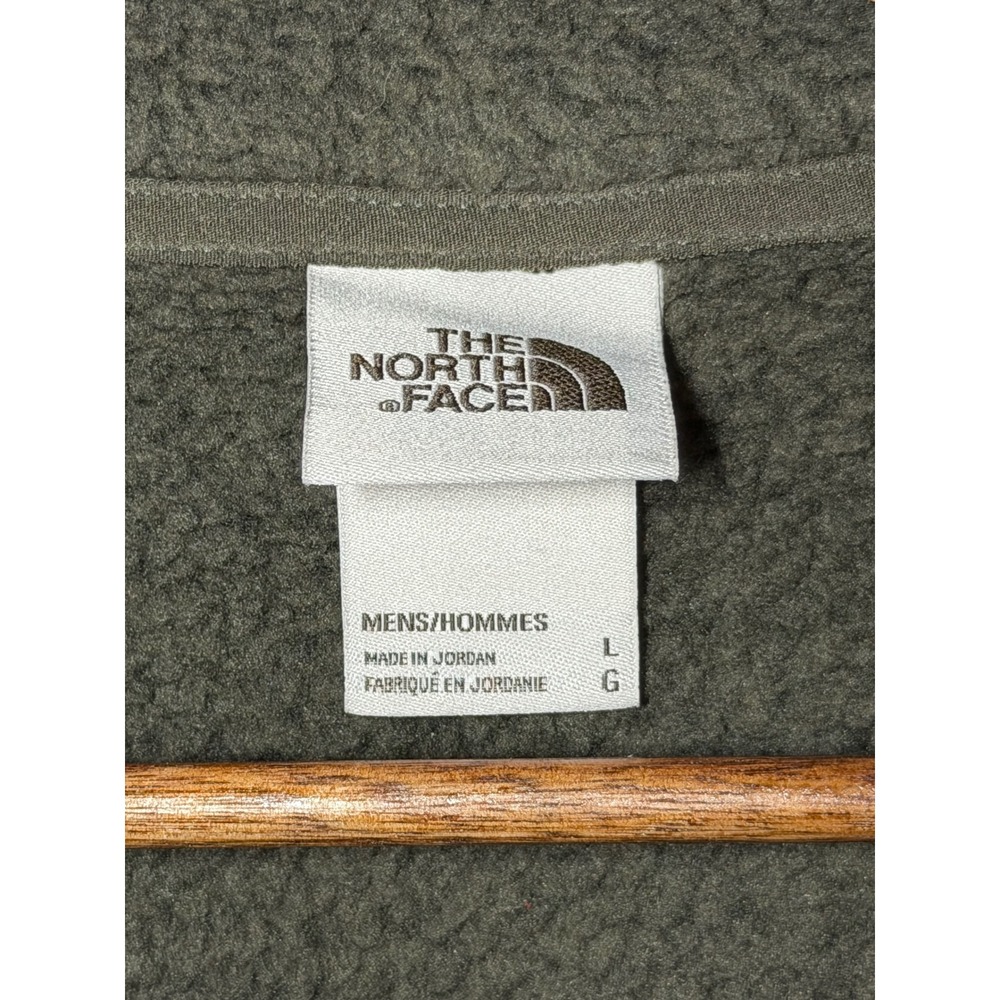 The North Face Gordon Lyons Full Zip Fleece Jacket Men's Large Olive FUGE Camps - Picture 6 of 7
